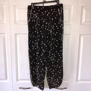 NWT INC Star Print Pajama Pants w/ Pockets